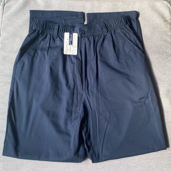 Elastic Waist Pants for Seniors - Adaptive Men's Pants for Elderly w/Zipper - Picture 4 of 6